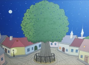 Der Dorfälteste ACRYL, € 250,-