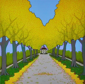 Fuchs Gerhard Stefan Grafik Lusthaus Wien