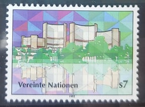 Briefmarke - Vereinte Nationen 1992, € 10,-