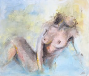 Gehmaier Brigitte Öl Akt