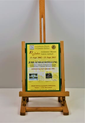 Goldammer, Karl - Briefmarke, Jubiläumsausgabe, € 20,-