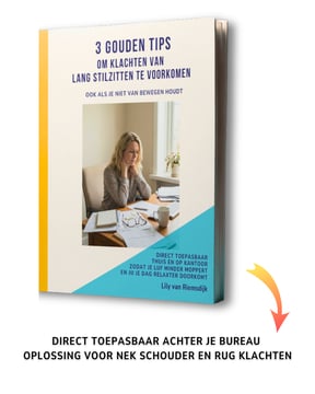 3 gouden tips voor klachten van lang stilzitten