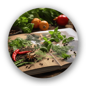 Gewürze; Kräuter; Rosmarin; Thymian; Bohnenkraut; Zimt; Tonkabohne; Safran; Muskat; Muskatnuss