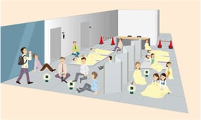 仕切りとして使う「間仕切り」