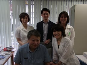 板橋区にあるリンパマッサージ専門店ファリンソの国家資格者の男性セラピスト安達がリンパのしくみとリンパマッサージについて講演させていただいた小石川メンタルクリニックでの写真