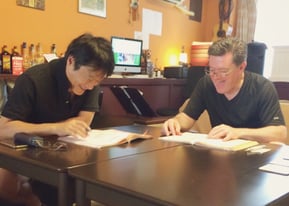 個人レッスン風景