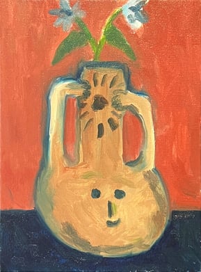 坂巻 弓華「花瓶ちゃん」（2023年）