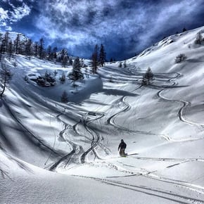 Heliski in Aosta Valley, Italy