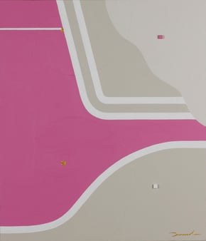 ARABIAN NIGHTS 7  455mm×530mm  F10   Acrylic, wood   2018