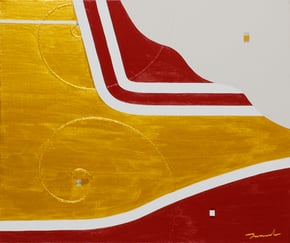 ARABIAN NIGHTS 9  455mm×380mm  F8   Acrylic, wood   2018