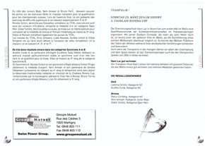 Gym Valais-Wallis, avril 2014