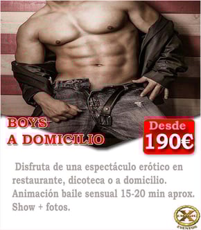 espectáculo de boys Cádiz