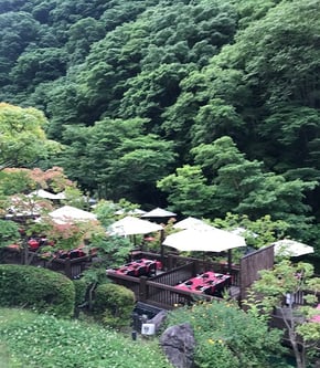 会津　東山温泉　原瀧　福島県　川どこ