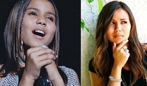 Olivia Olson avant et maintenant.