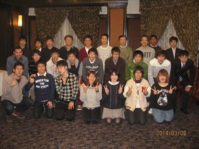 　　　遠征参加者と連盟理事・オブザーバー