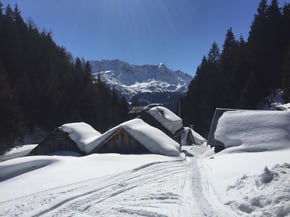 Pautàn Ti, traumhaft schöner Ort bei der Abfahrt nach Airolo