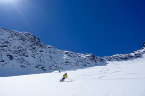 Abfahrt vom Rohrspitzli