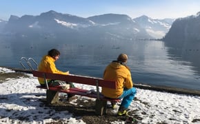 Mittagspause in der Seebadi