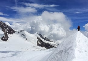 Gratüberschreitung zum Felikhorn 4078m