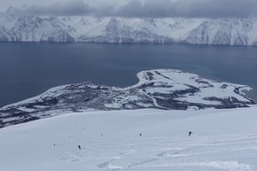 Abfahrt vom Staamtinden