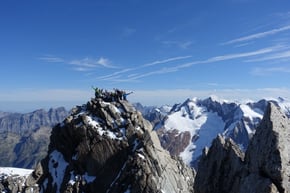 auf dem Gipfel des Diechterhorns 3389m