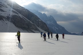 Über den Oberaletschgletscher zum «Klein Aletschhorn»