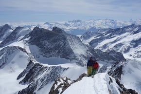 kurz vor dem Grünhorngipfel