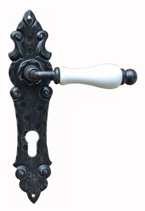 Maniglia ruggine Ferro Battuto