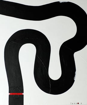 HEBIHANABI 6    380mm×455mm  F8   Acrylic   2015