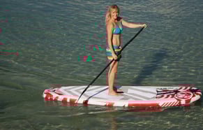 Stand up paddling Majorca Son Amoixa Vell