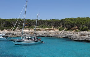 Sailing in Majorca Son Amoixa Vell