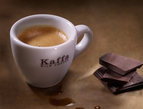 Kaffee und Schokolade