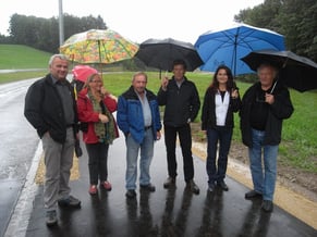 Radwegeinweihung Lyss - Hardern