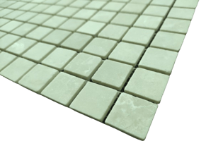 mosaico sottile in marmo Botticino 