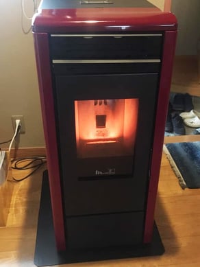 ペレットストーブ設置事例