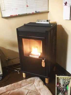 ペレットストーブ設置事例