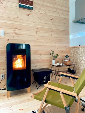 ペレットストーブ設置事例