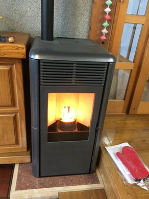 ペレットストーブ設置事例