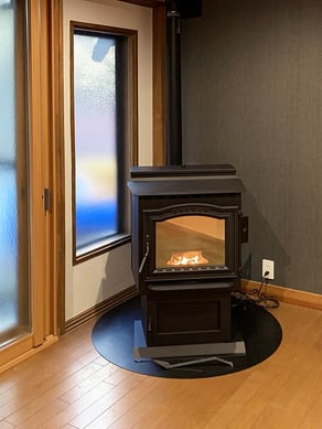 ペレットストーブ設置事例