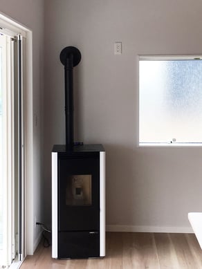 ペレットストーブ設置事例
