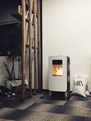 ペレットストーブ設置事例