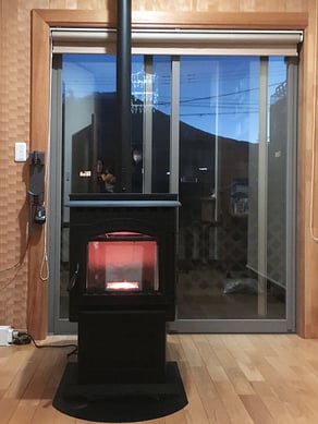 ペレットストーブ設置事例