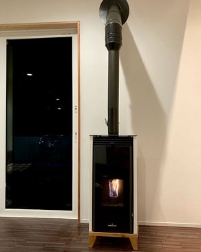 ペレットストーブ設置事例