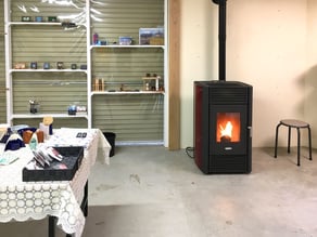 ペレットストーブ設置事例