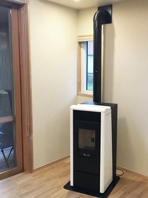 ペレットストーブ設置事例