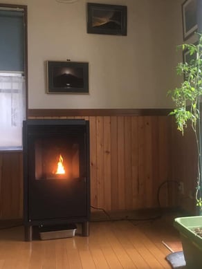 ペレットストーブ設置事例