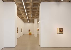 2014 "9 hypertroph-kontemplative Ölmalereien und eine sportliche Skulptur", Loock Galerie, Berlin