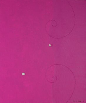 Super Time Line  F8   380mm*455mm   Acrylic on canvas   2015