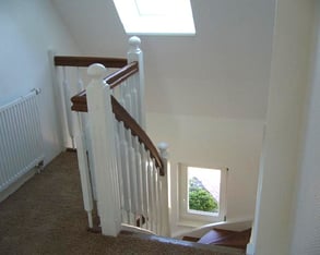 Wangentreppe Buche, "Barge" (2) - Foto: KÄPPLER BauTischlerei