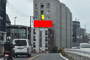 環状7号　世田谷宇上馬　貸し看板